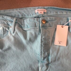 NWT Good American Good Legs Straight Jeans Size 24